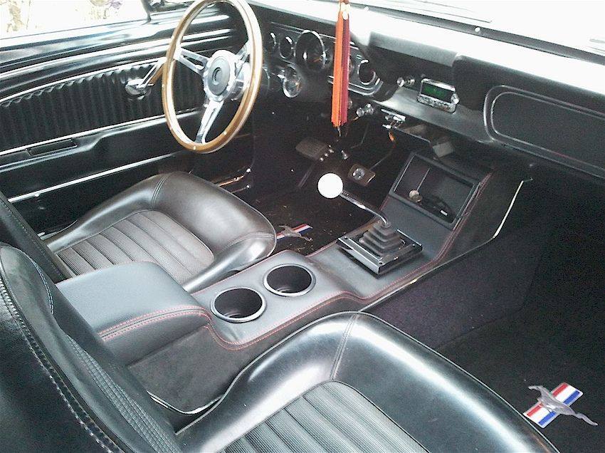 Wallpaper #n7gi1pIBJvJKYCmEdNwN268 Candy Apple Red 1966 Mustang Hardtop Mustang Interior Custom Car