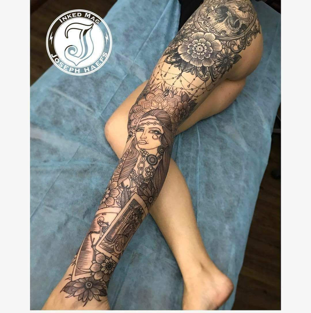 Wallpaper #8df64 11 Full Leg Tattoo Female Ideas That Will Blow Your Mind Full Leg