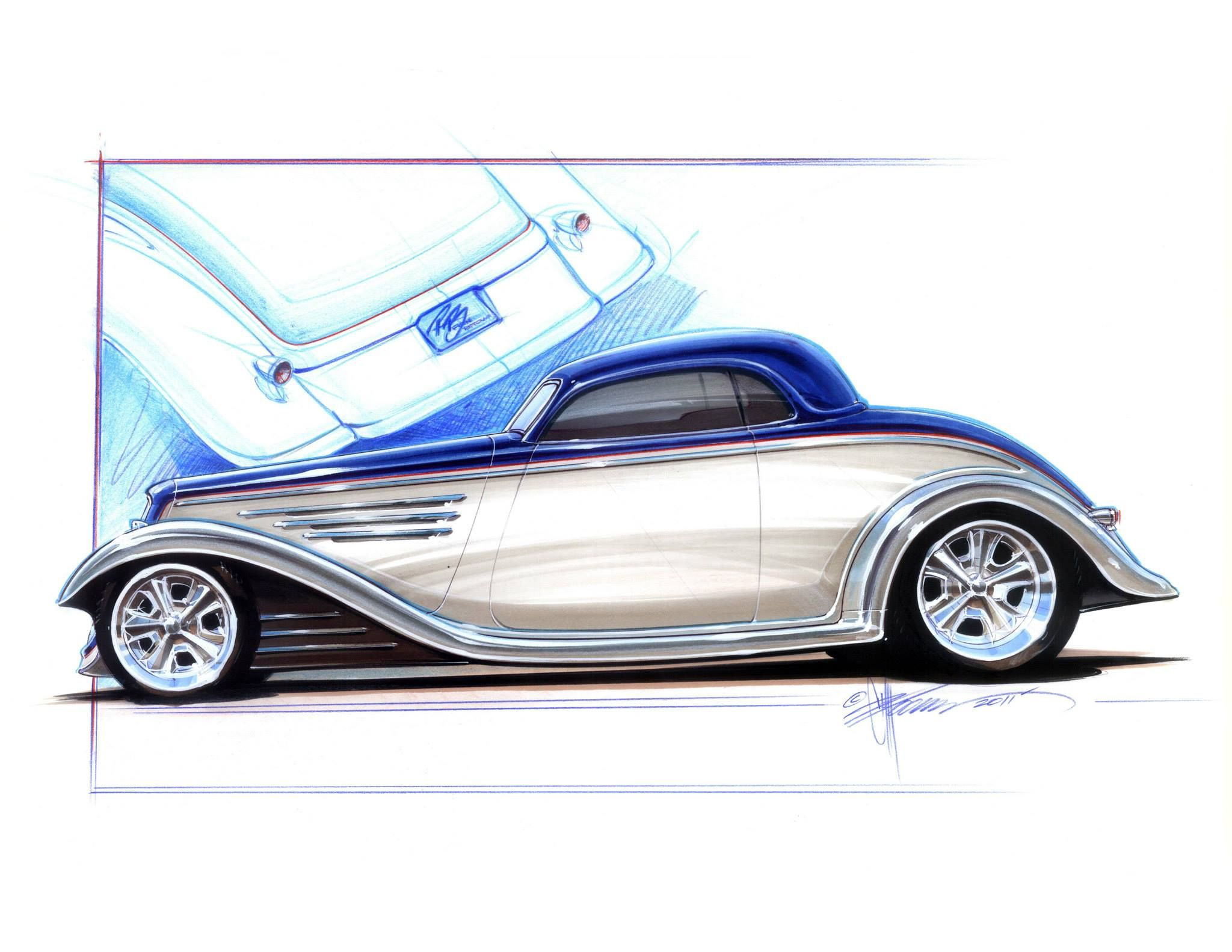 Wallpaper #oBkcOI8BtGB6xQ78rKda14 Chip Foose Foose Art Cars