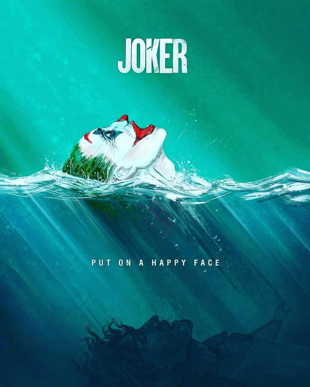 Wallpaper #GkCOMJMBJhL2WPbaecK6413 Joker on Instagram Put on a Happy Face Joker Jokerart Jokerart