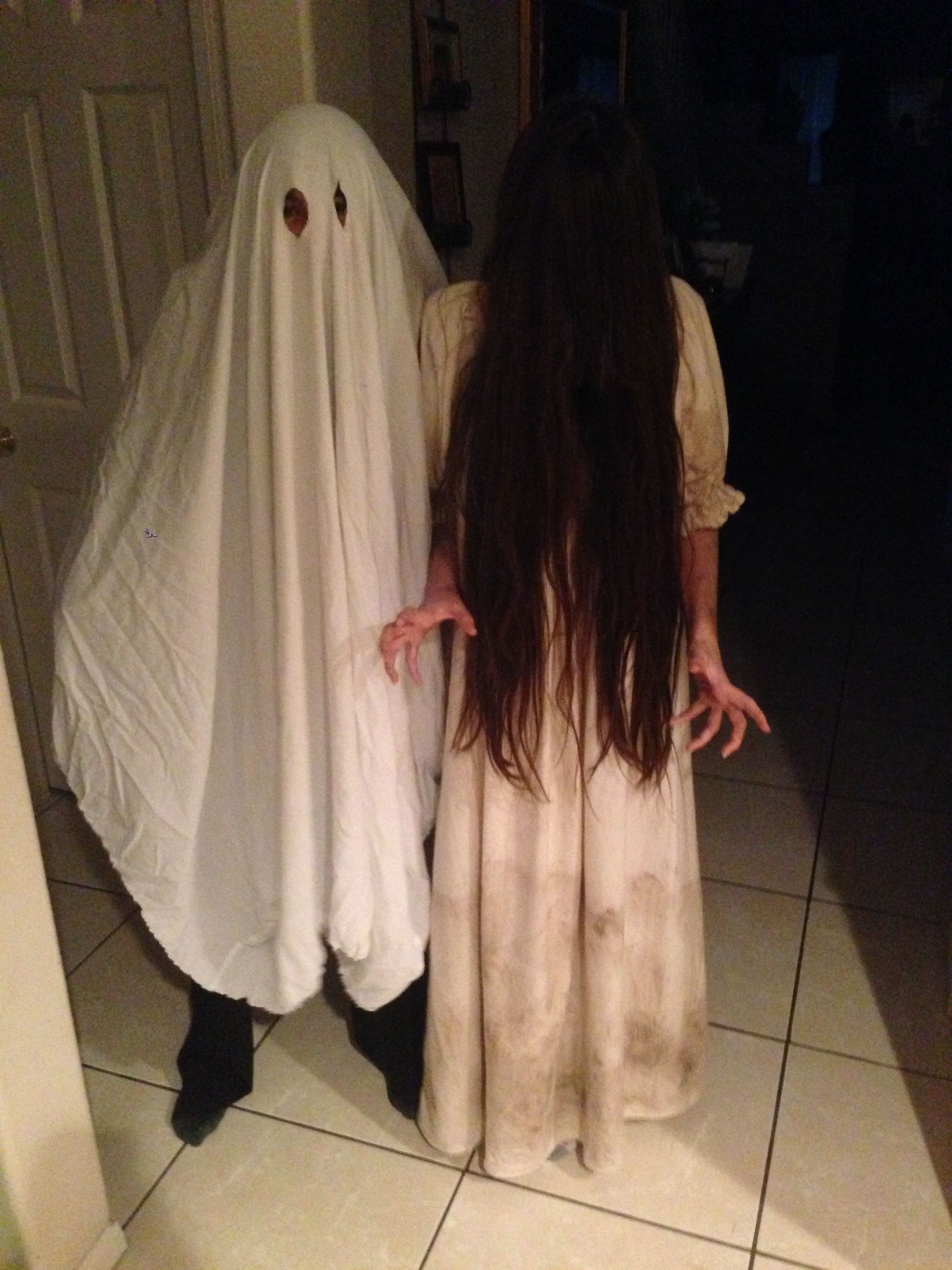 Wallpaper #wfSBOpMBKFX8bn3rbnjV129 Classic Ghost and the Girl from the Ring Halloween Costumes