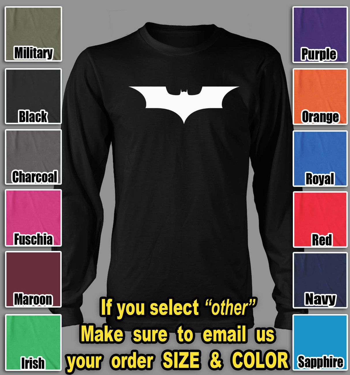 Wallpaper #3b96d Mens Batman Logo Black T Shirt Walmart Canada