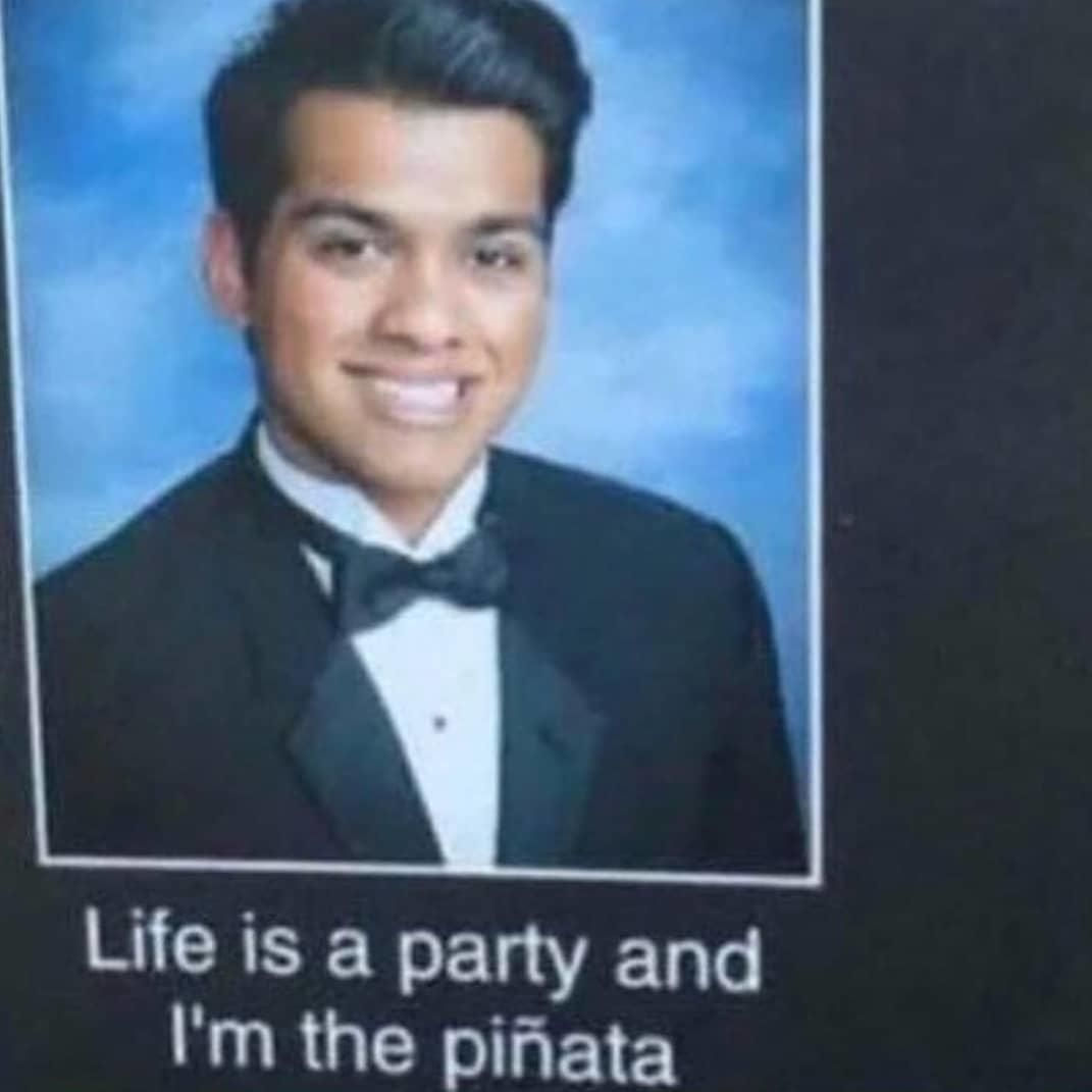 Wallpaper #2CyqSZMB0E1QgA7w2fMq400 And the Baseball Bat is Adulthood Best Yearbook Quotes Senior Yearbook