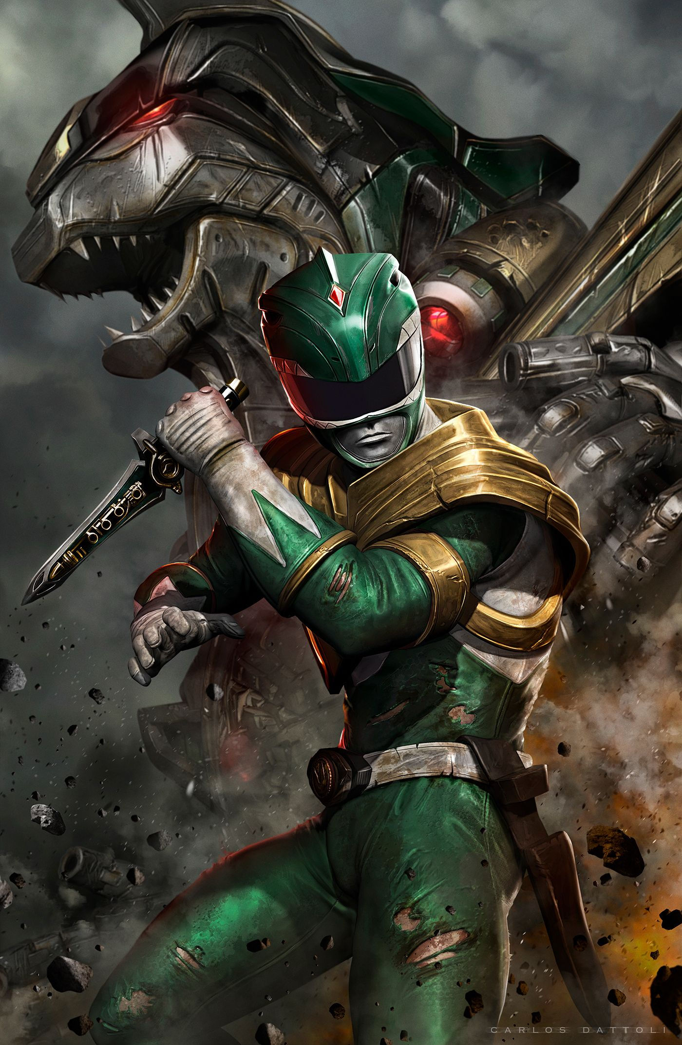 Wallpaper #9369c Mmpr Green Ranger by Dyana Wang Rpowerrangers