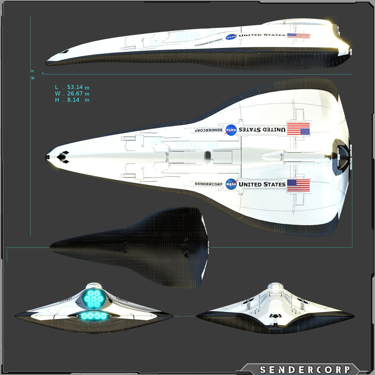 Wallpaper #JHf-JpMB-pgBXx60LKTr192 Concept Advance Shuttle by Pinarci on Deviantart Concept Ships Space
