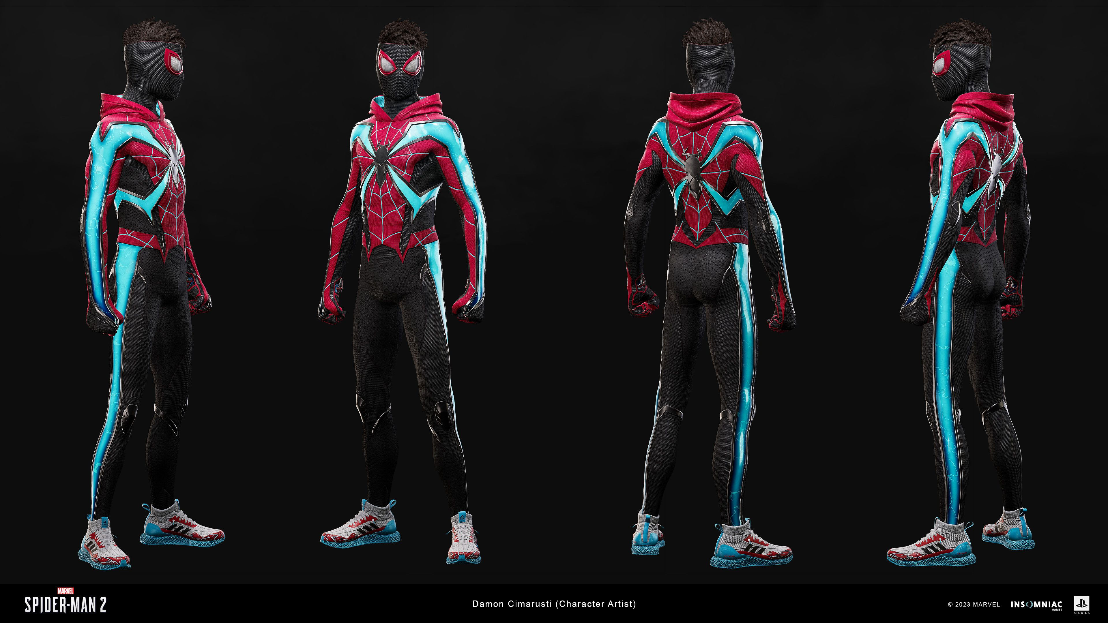 Wallpaper #sAMlZZMBpyOg8YnE09h4107 Marvels Spider Man 2 Evolve Suit in 2024 Marvel Spiderman Marvel