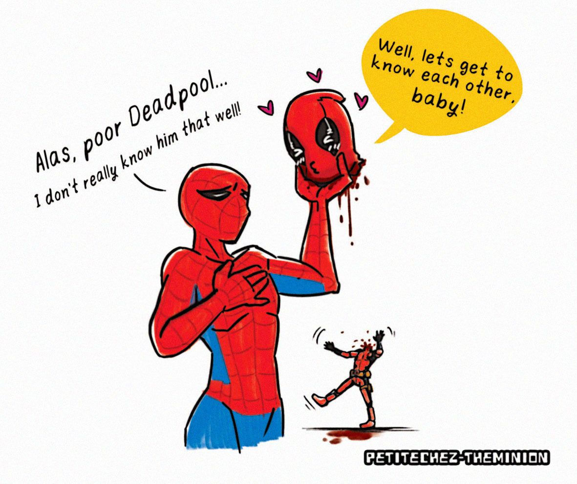 Wallpaper #7BGlM5MBXrlMTfB52Epu153 Spideypool Tumblr Spideypool Marvel Superheroes Deadpool and