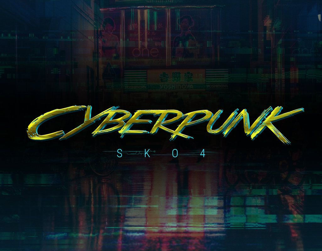 Wallpaper #dRnIFo8BtGB6xQ78q27c22 Cyberpunk Text Effects 10 Psd by Sharonovkira Photoshop Text Effects