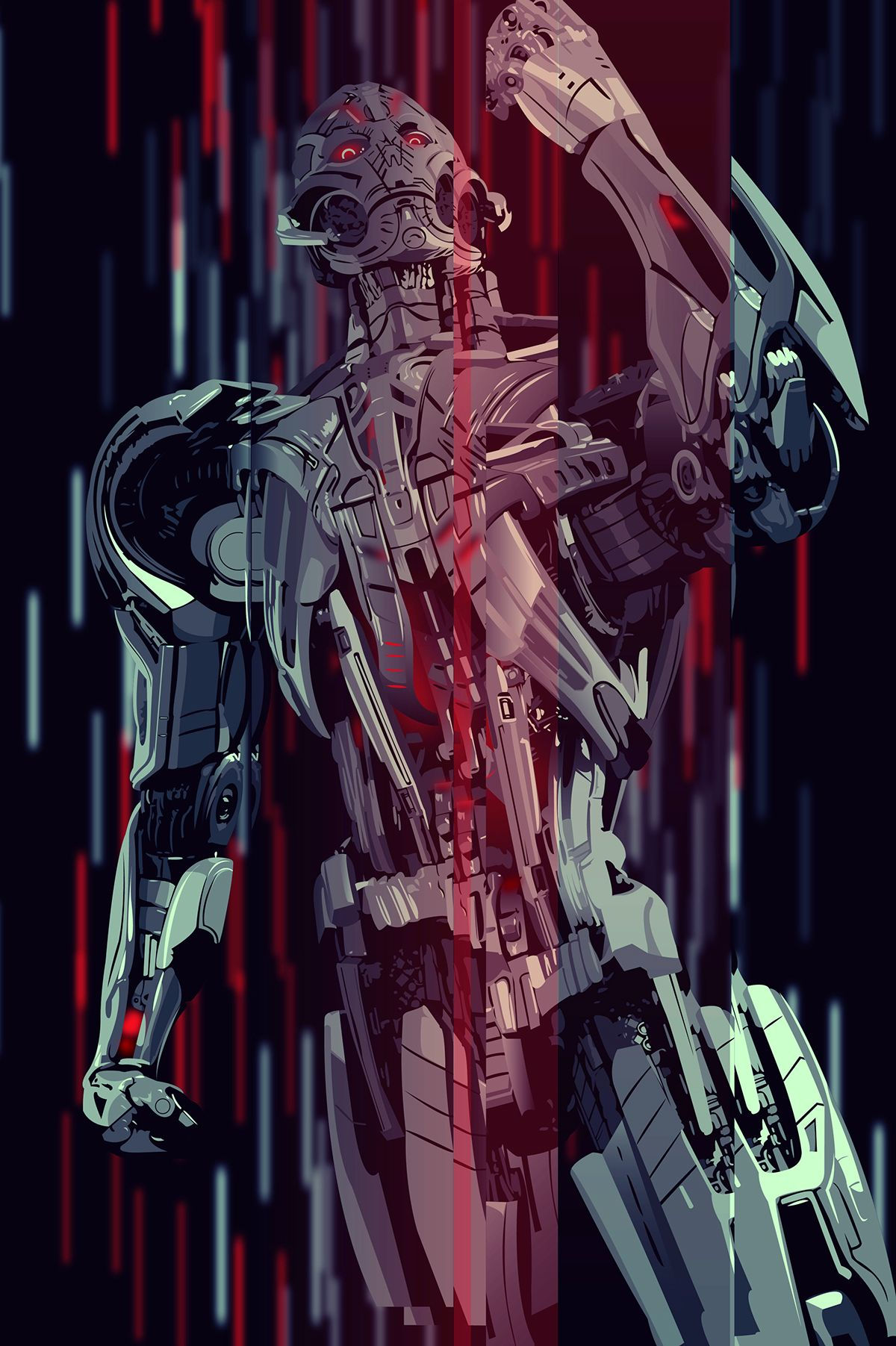 Wallpaper #UKUuOJMBVBiSkHCarI3k19 Ultron by Michael Goodgame