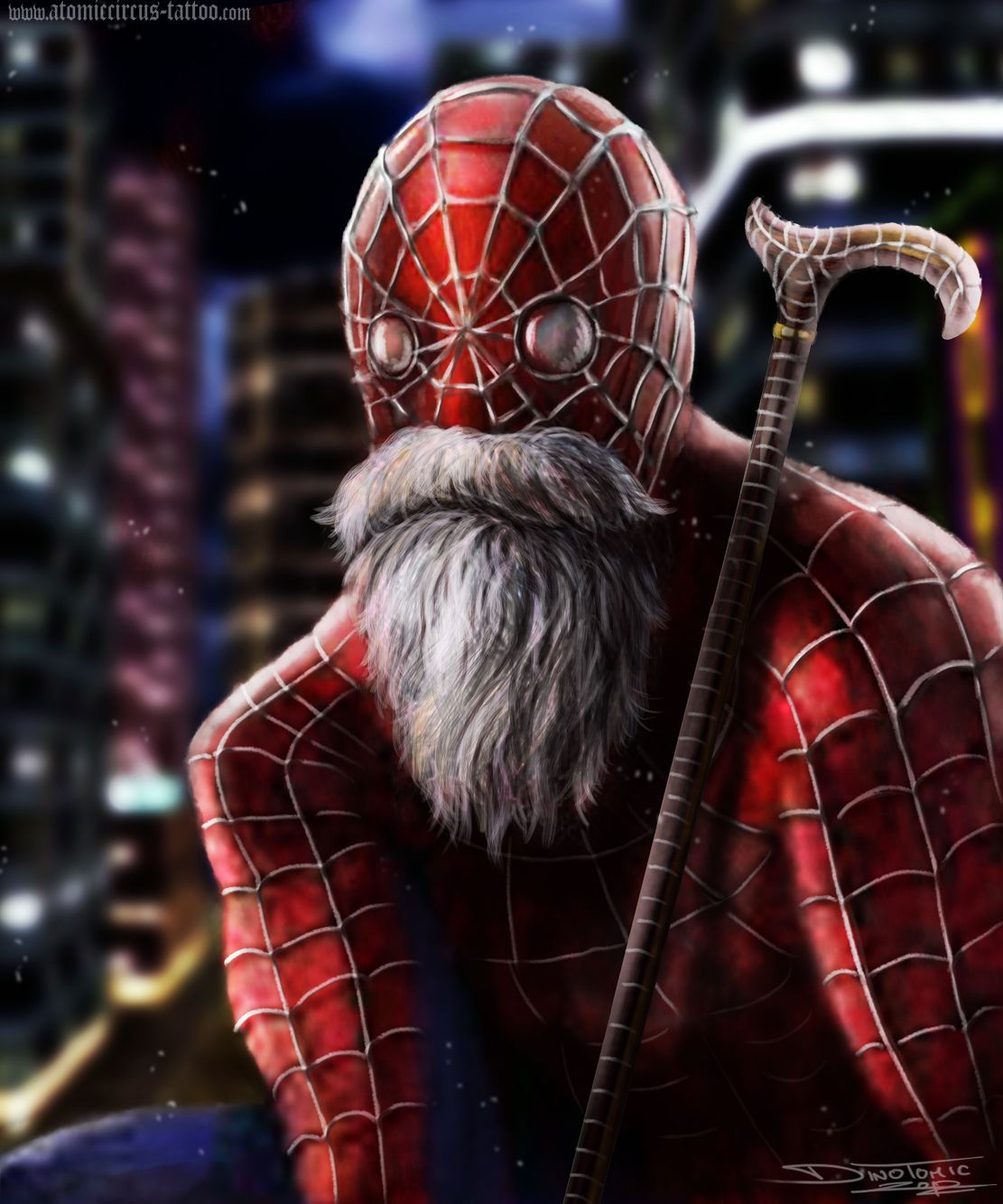 Wallpaper #ZBlLDo8BtGB6xQ78mFlk0 Old Spider Man by Atomiccircus on Deviantart Spiderman Marvel and DC