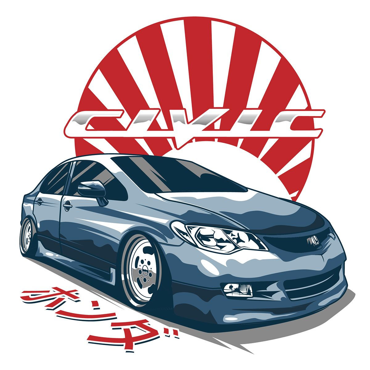 Wallpaper #i2feEpMBSpphPi3-vv0R86 Honda Civic Fd on Behance Honda Civic Jdm Honda Honda Sports Car