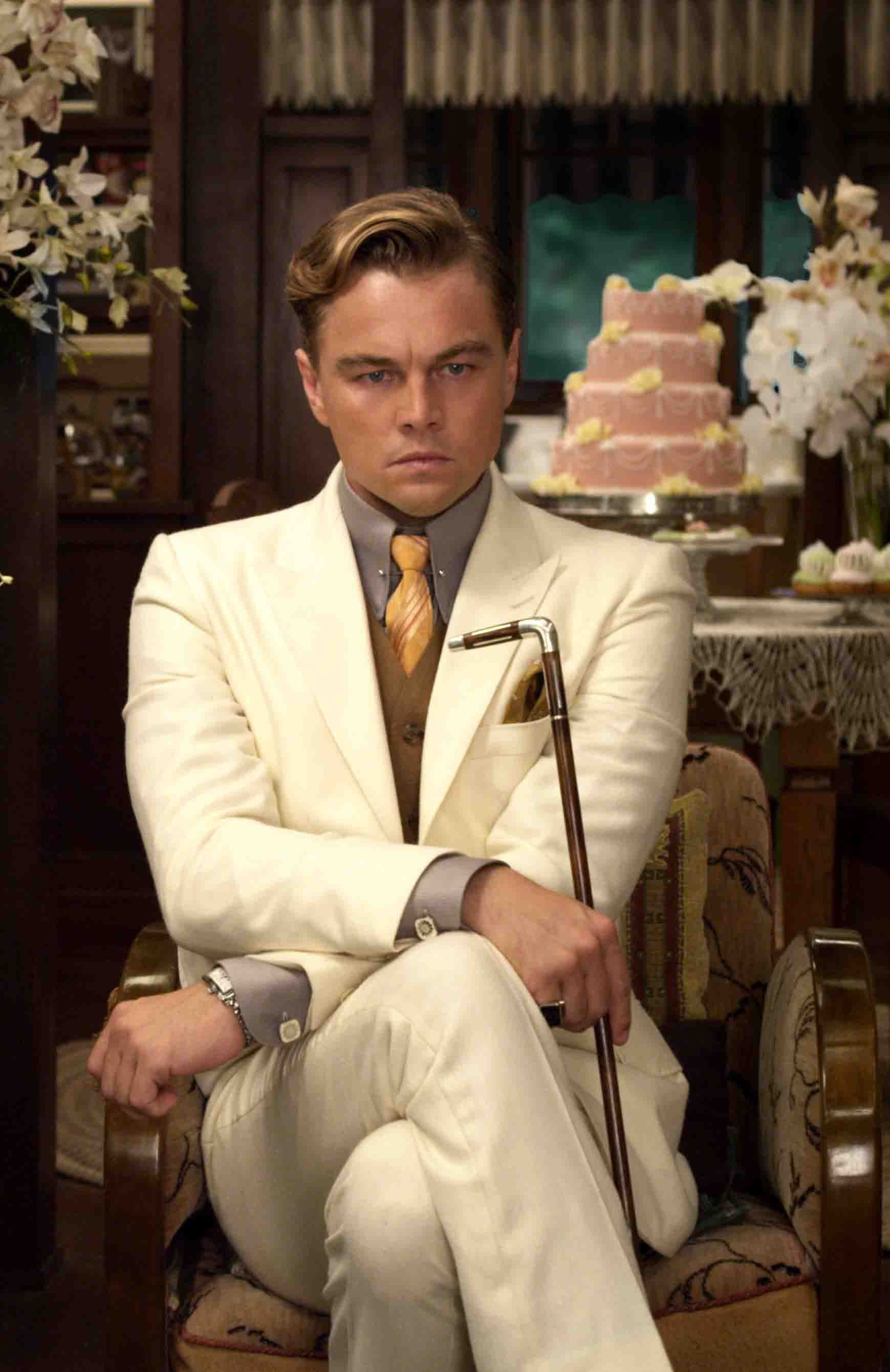 Wallpaper #Vmcg6ZIBSpphPi3-lEA2226 Leonardo Dicaprio the Great Gatsby with Walking Stick Leonardo