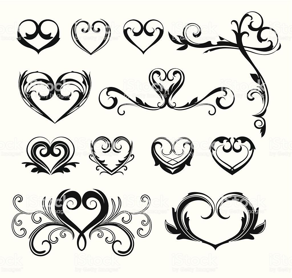 Wallpaper #12eRAJMBSpphPi3-GKYv183 Various Heart Designs