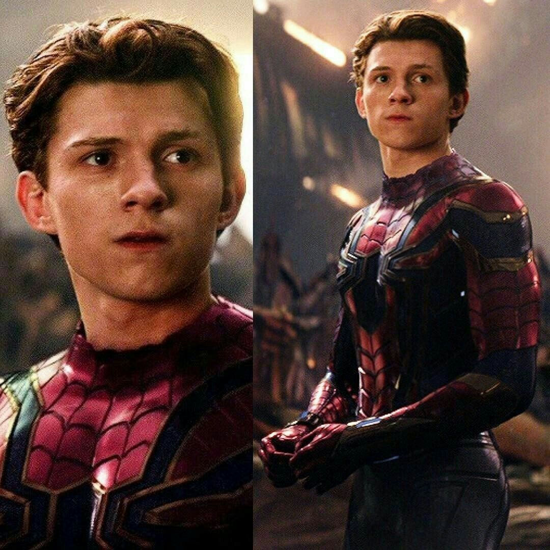Wallpaper #pkWnko4B7YBJg1BVup4439 Peter Parker Iron Spider Tom Holland Spiderman Tom Hollan
