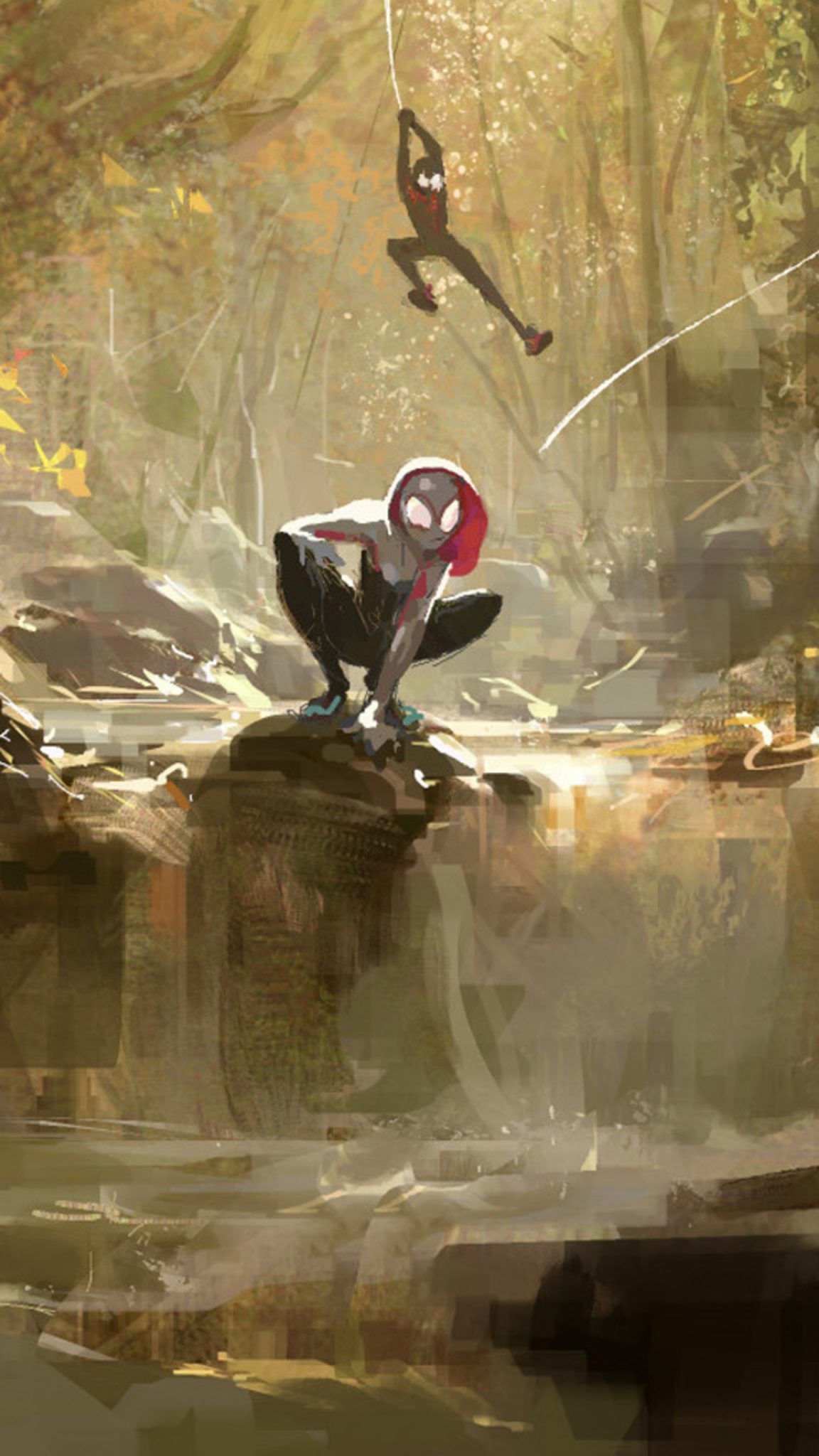 Wallpaper #K-o8V5MBlwTYPL18WxEs12 Spider Man Crosses Parallel Dimensions and Teams Up with the Spider Men