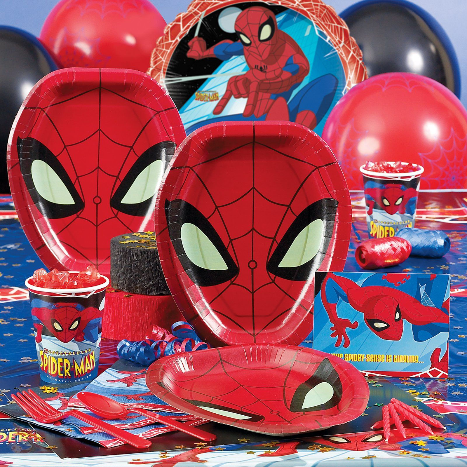 Wallpaper #zACa7I4BSdW8dNoubxQZ49 Spiderman Party Supplies Birthdayexpresscom Spiderman Birthday