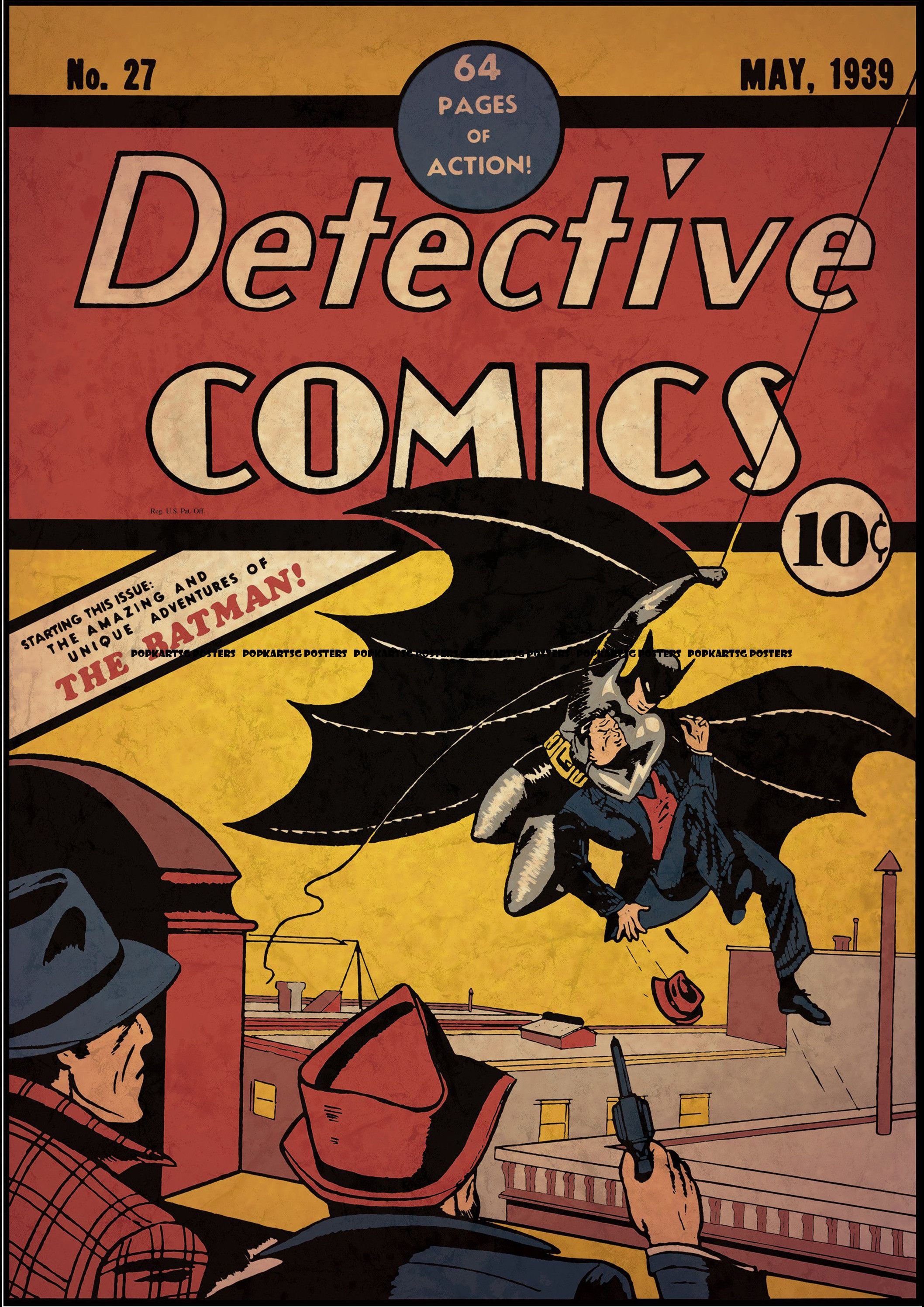 Wallpaper #_q3cMZMBKf019FdaihFl283 Classic Comic Cover Art Detective Comics No27 This Classic Poster