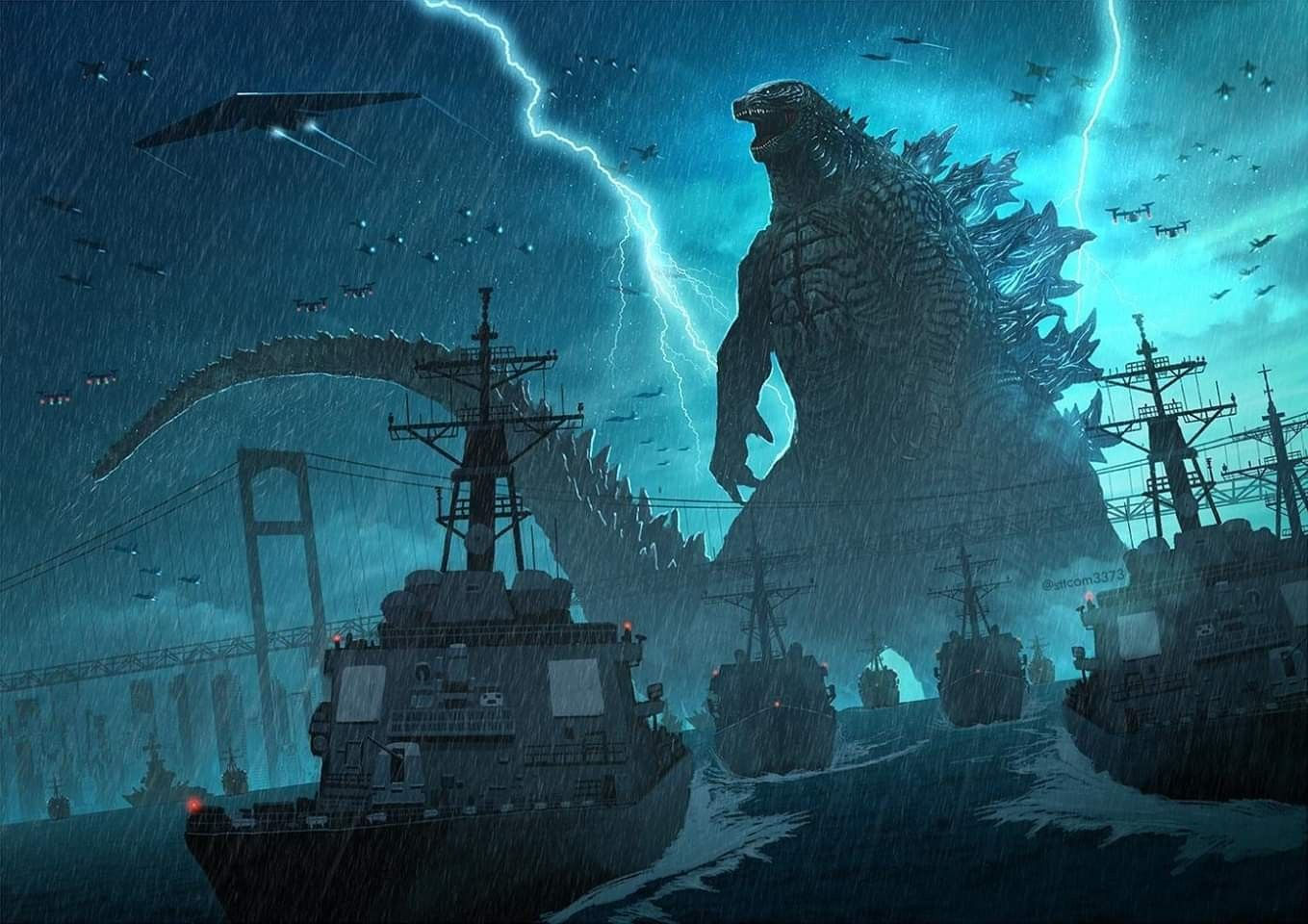 Wallpaper #egAO7I4BSdW8dNoushOn49 Pin by Basuru Pathirana on Godzillaultramankaiju Godzilla Wallpaper