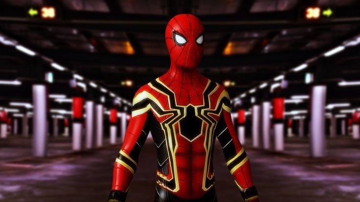 Wallpaper #33a76 Homecomings Iron Spider Suit Revealed Screen Rant