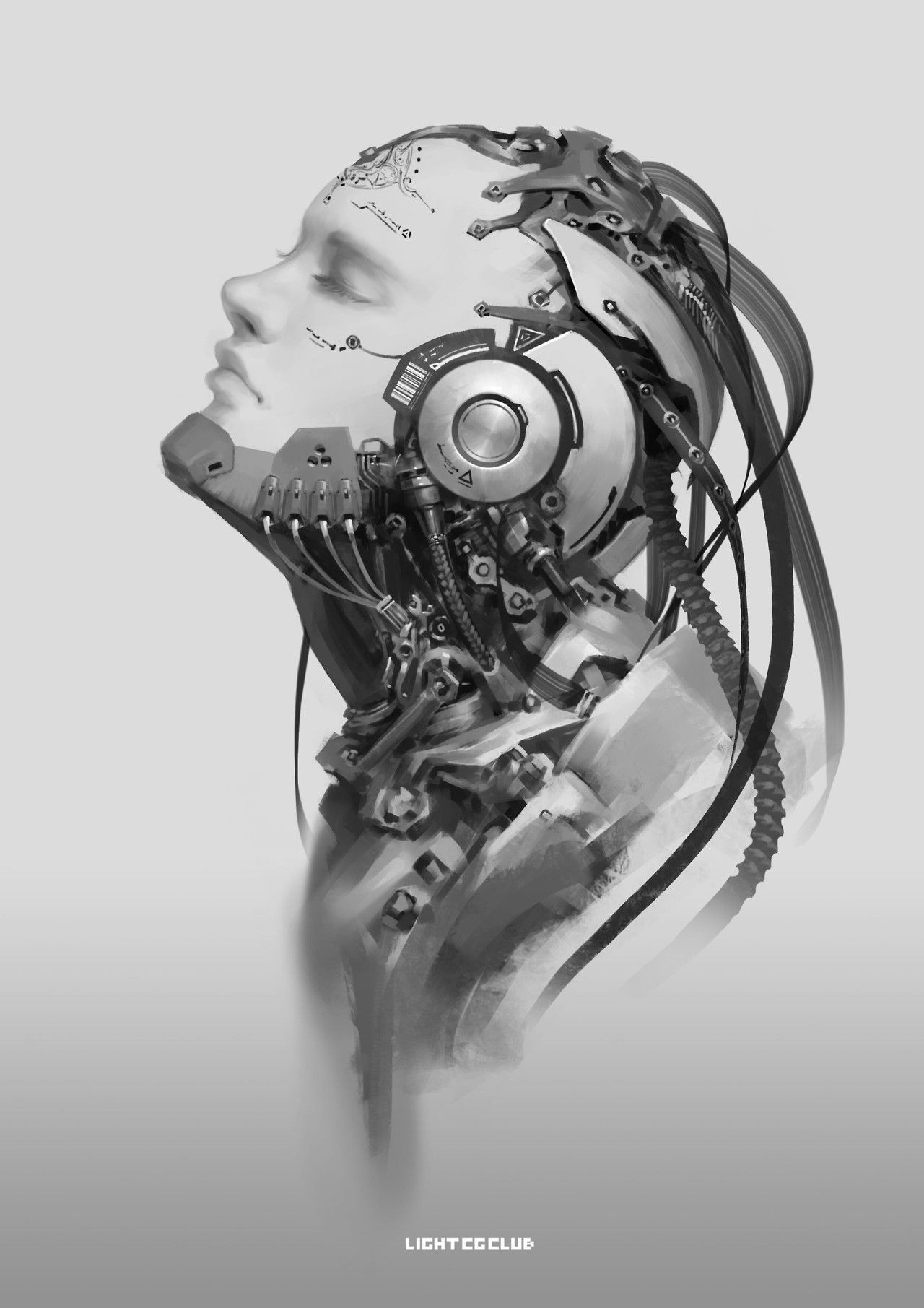 Wallpaper #CH049I4Bnwiau_P6_g9536 Robots Tag Cyborgs Art Robot Concept Art Robot Art