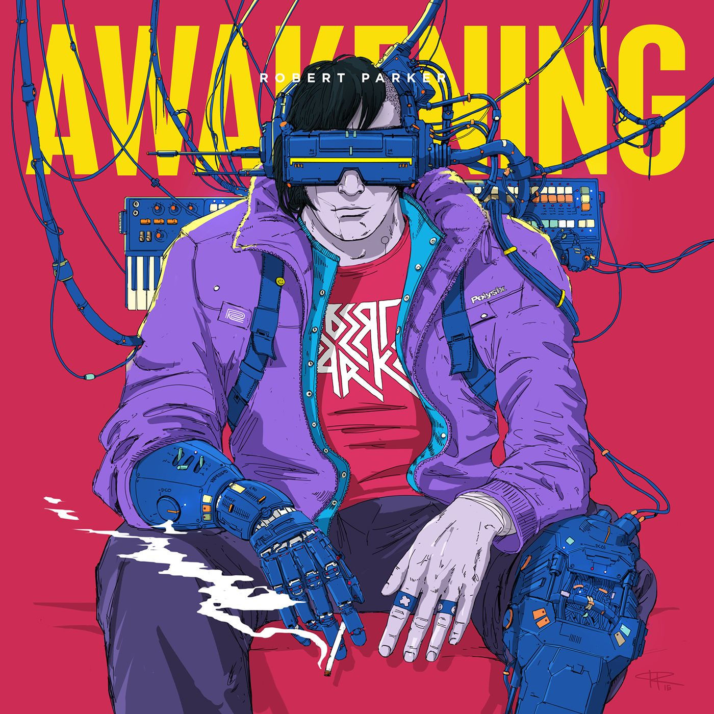 Wallpaper #hmg5HZMBSpphPi3-JCWr320 Awakening Cover on Behance Mode Cyberpunk Cyberpunk Anime Cyberpunk