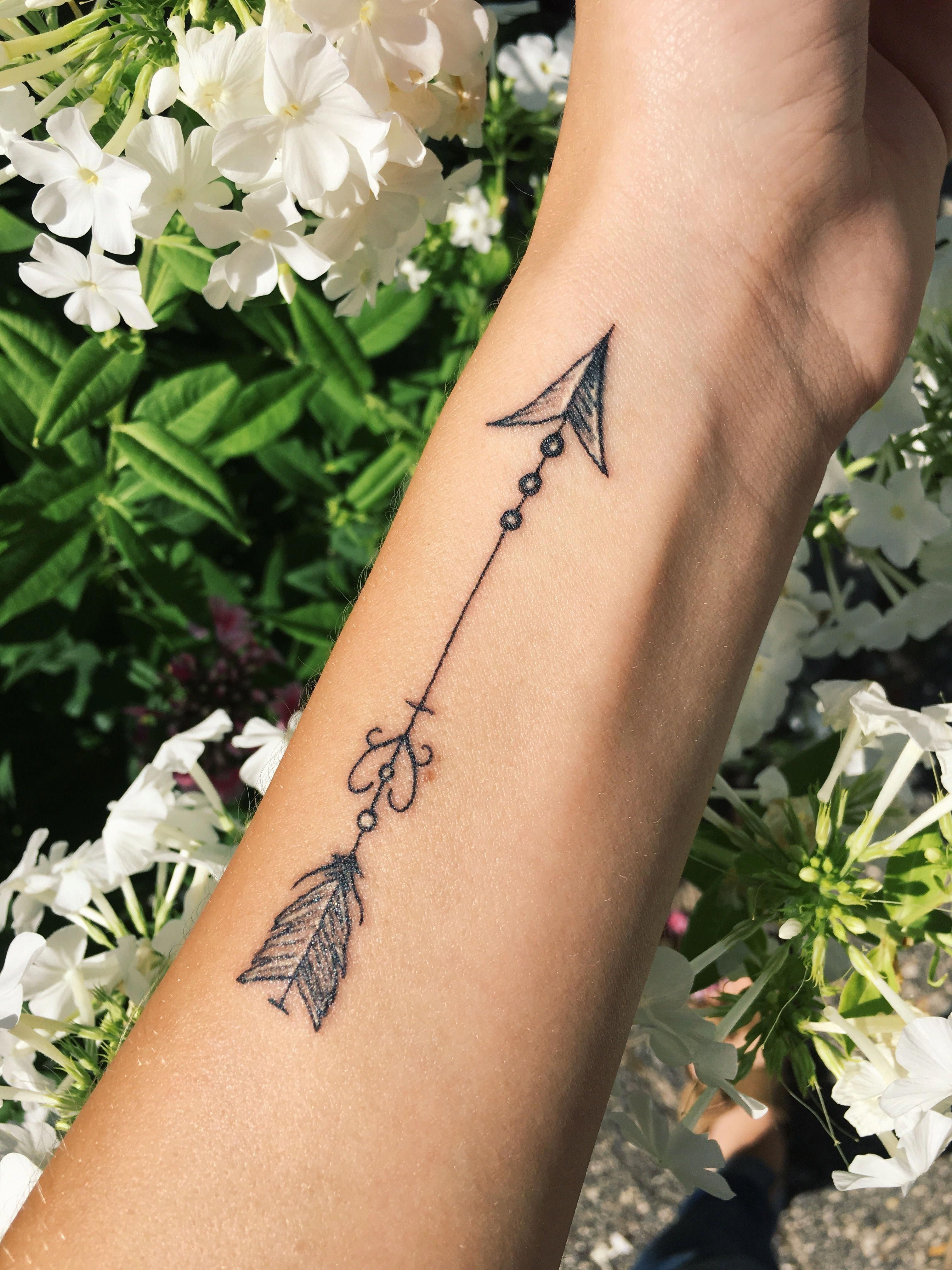 Wallpaper #4c39a 75 Best Arrow Tattoo Designs Meanings Good Choice for 2019