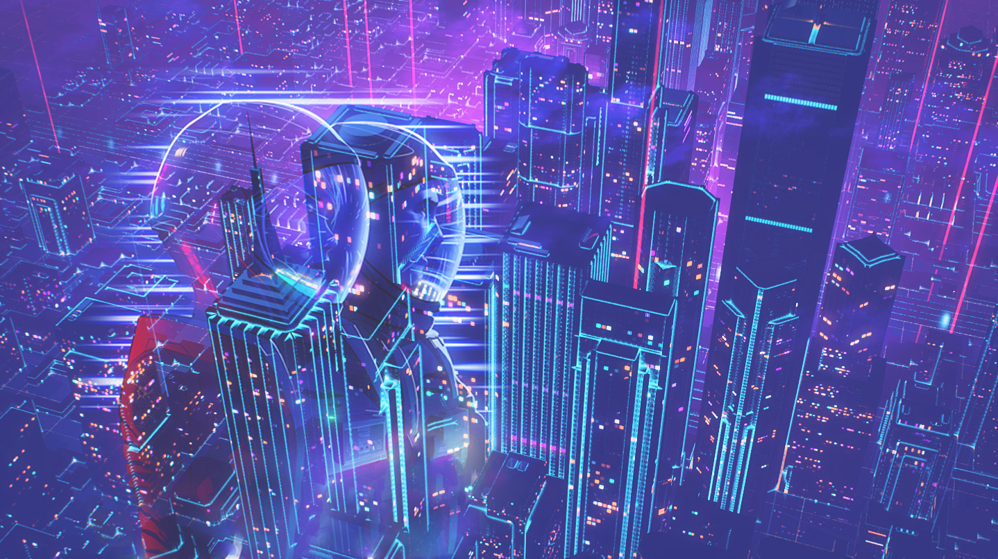 Wallpaper #WXPggI4BFI5NbQksphhK59 Cyberpunk Outrun Phone Wallpaper Technology