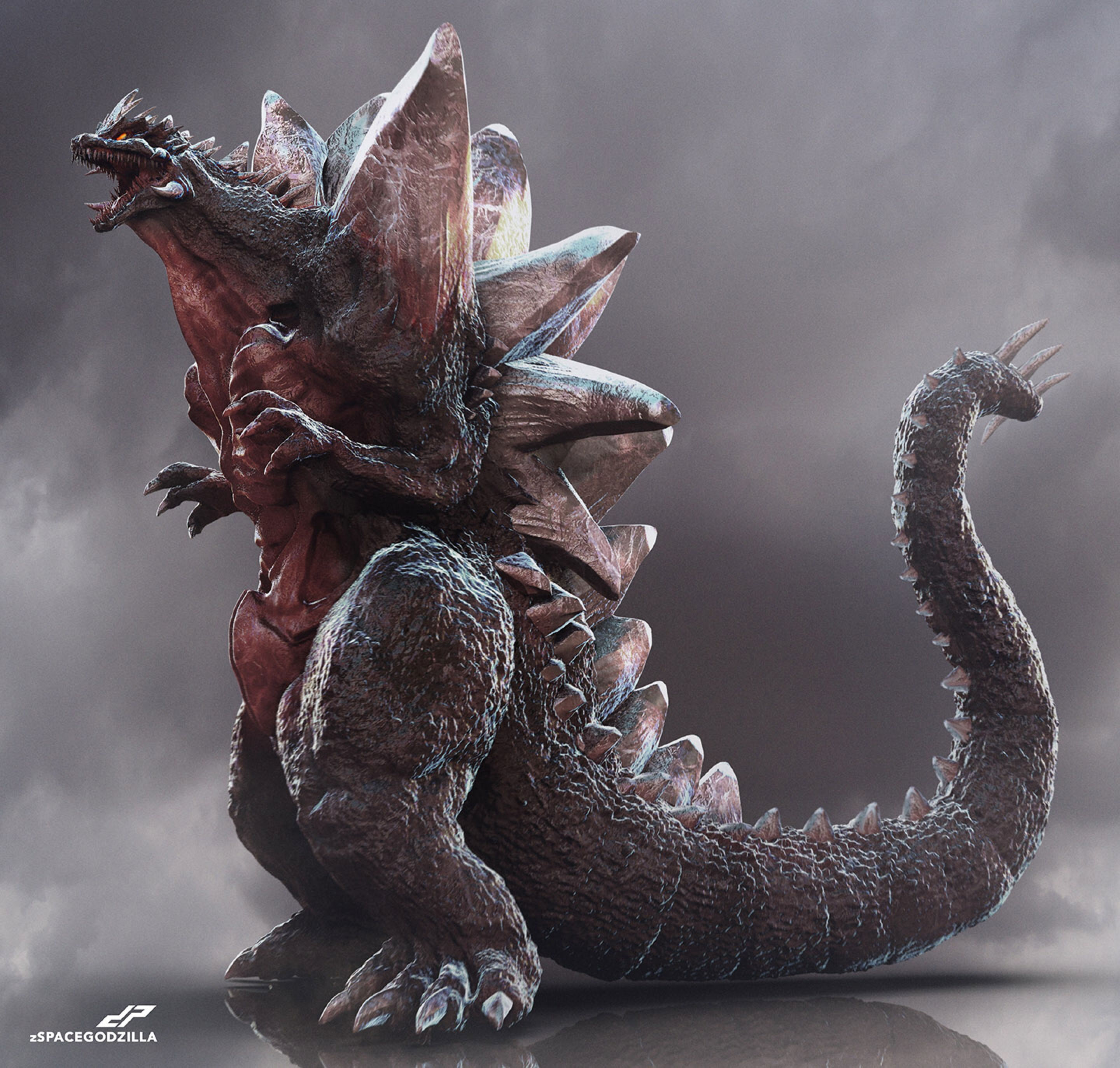Wallpaper #khmaLo8BtGB6xQ786ZUb14 Zsuper Space Godzilla Alternate View by Dopepope on at Deviantart