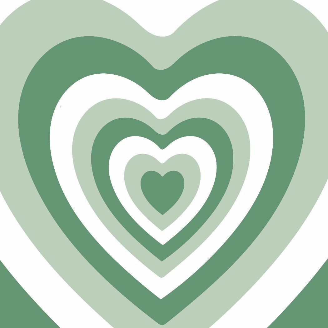 Wallpaper #tGeU55IBSpphPi3-kjik362 16 26 Green Heart Aesthetic Wallpaper 2023 Cristinaray