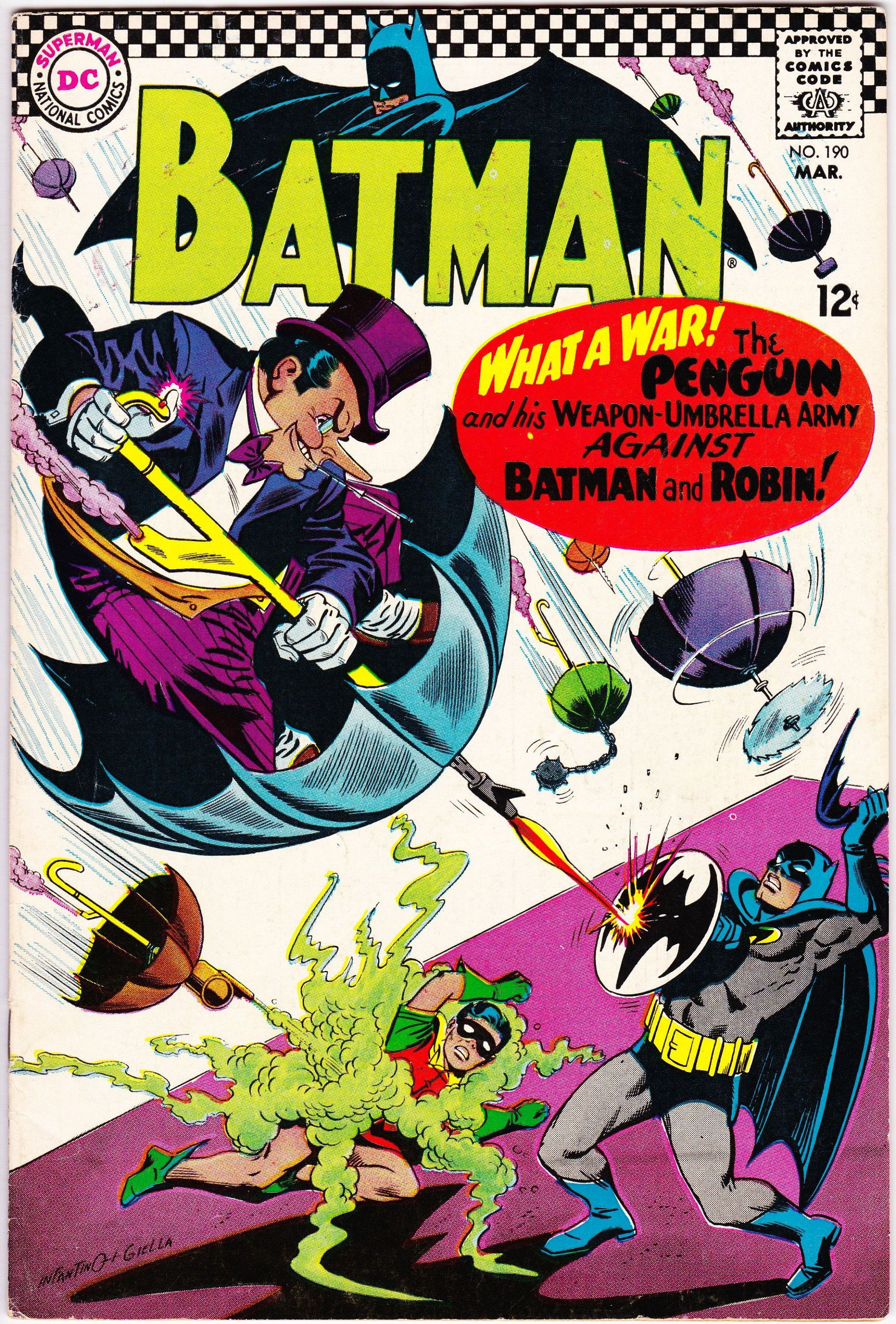 Wallpaper #_q3cMZMBKf019FdaihFl151 Batman 190 1940 1st Series March 1967 DC Comics Grade Etsy Batman