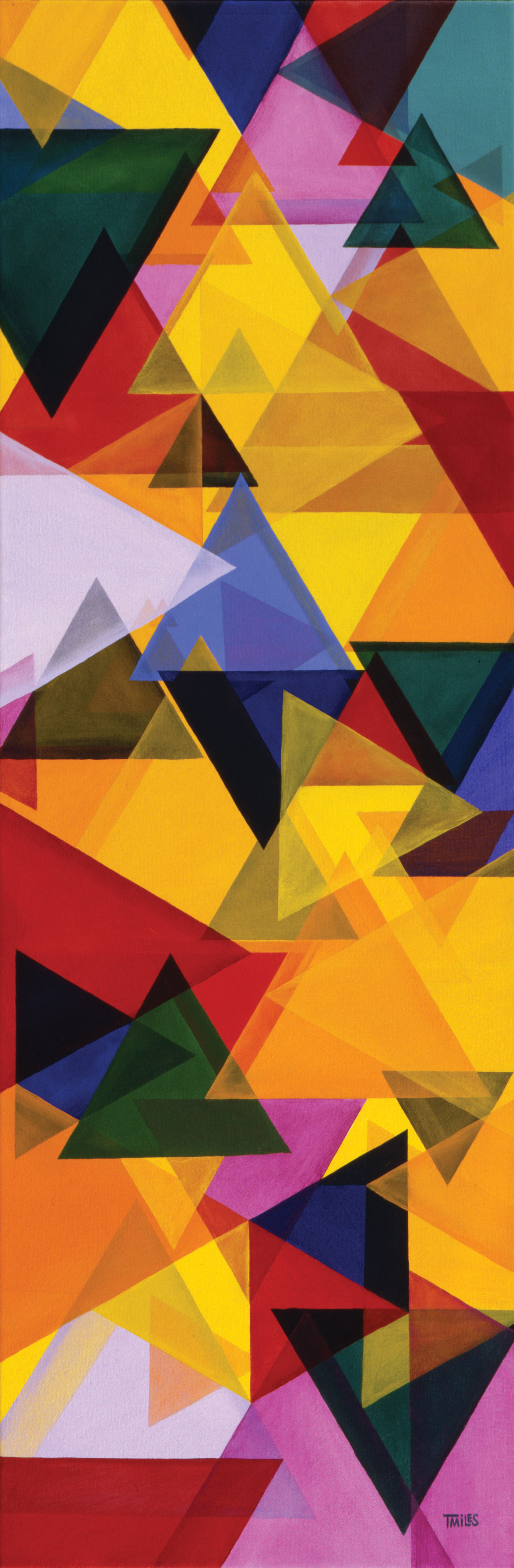 Wallpaper #42fKEZMBSpphPi3-_fja17 Triangles Abstract Artwork Art Show Abstract