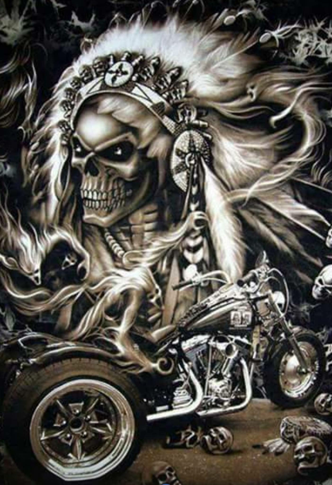 Wallpaper #HH2b9I4Bnwiau_P6pBBV28 Digital Art Illustration Art Digital Biker Art Motorcycle Art Dark