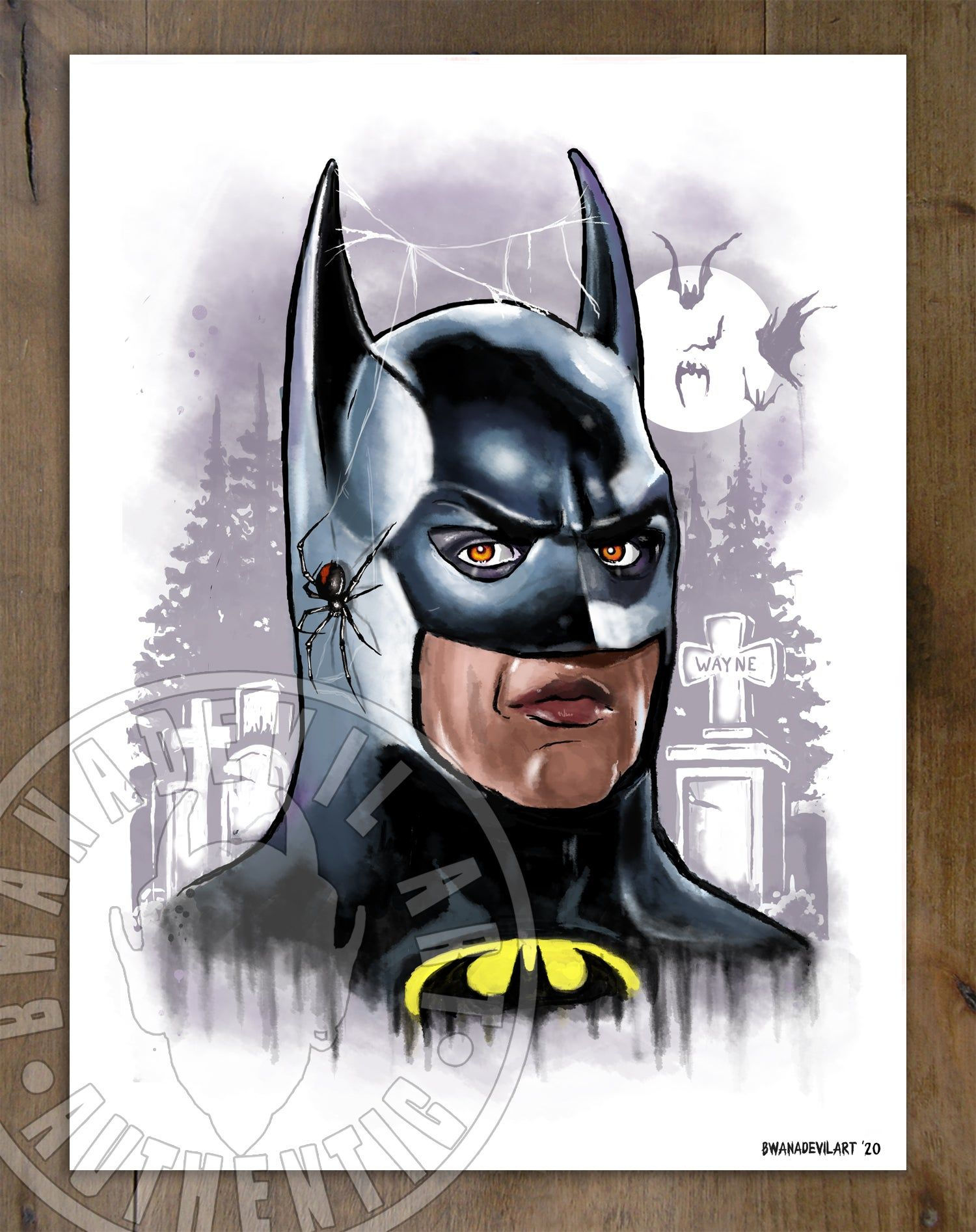 Wallpaper #4HTBz44B_8f4nGFaB3RC31 Batman Bruce Wayne Art Print Batman Art Prints Illustration