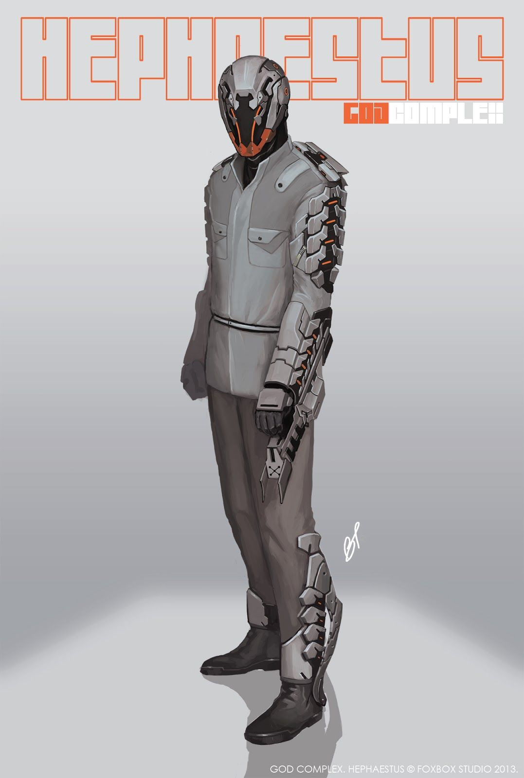 Wallpaper #ERlCAo8BtGB6xQ78z0qs19 Hephaestus Sci Fi Concept Art God Character Design