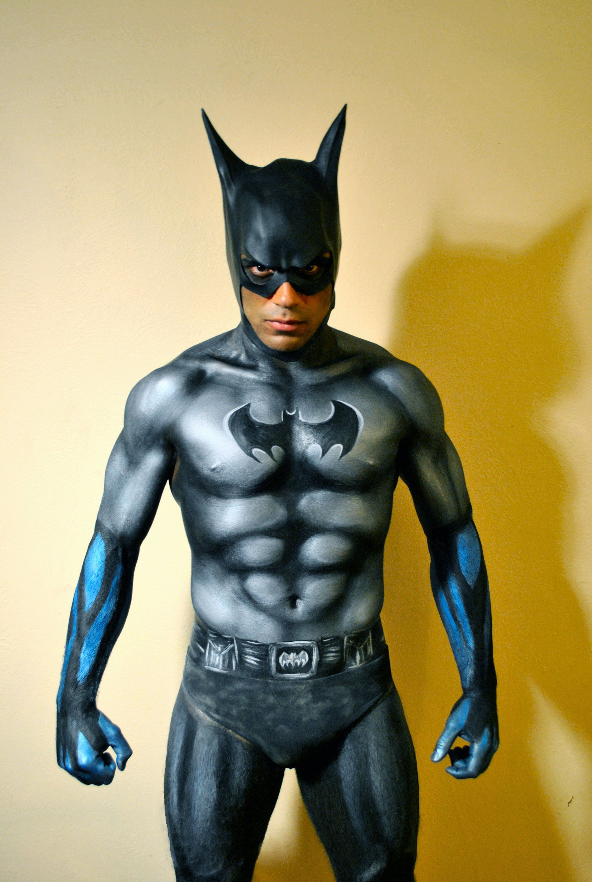 Wallpaper #YABO644BSdW8dNouhhGN7 Full Body Batman Body Art Painting Body Painting Creature Design