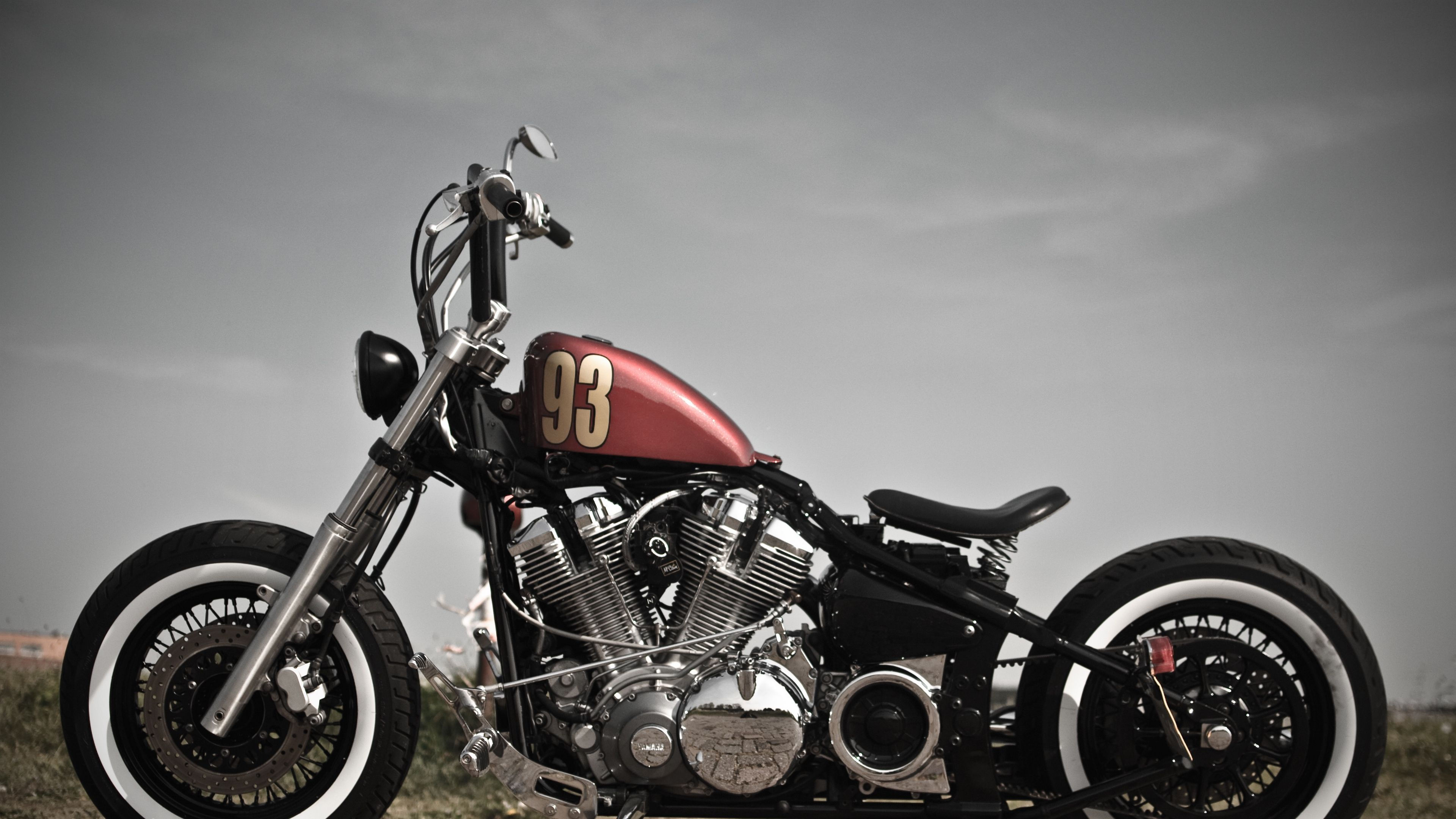 Wallpaper #qGdZ7ZIBSpphPi3--lcc18 Custom Built Old Style Yamaha Chopper Motorcycle Resourcesplm