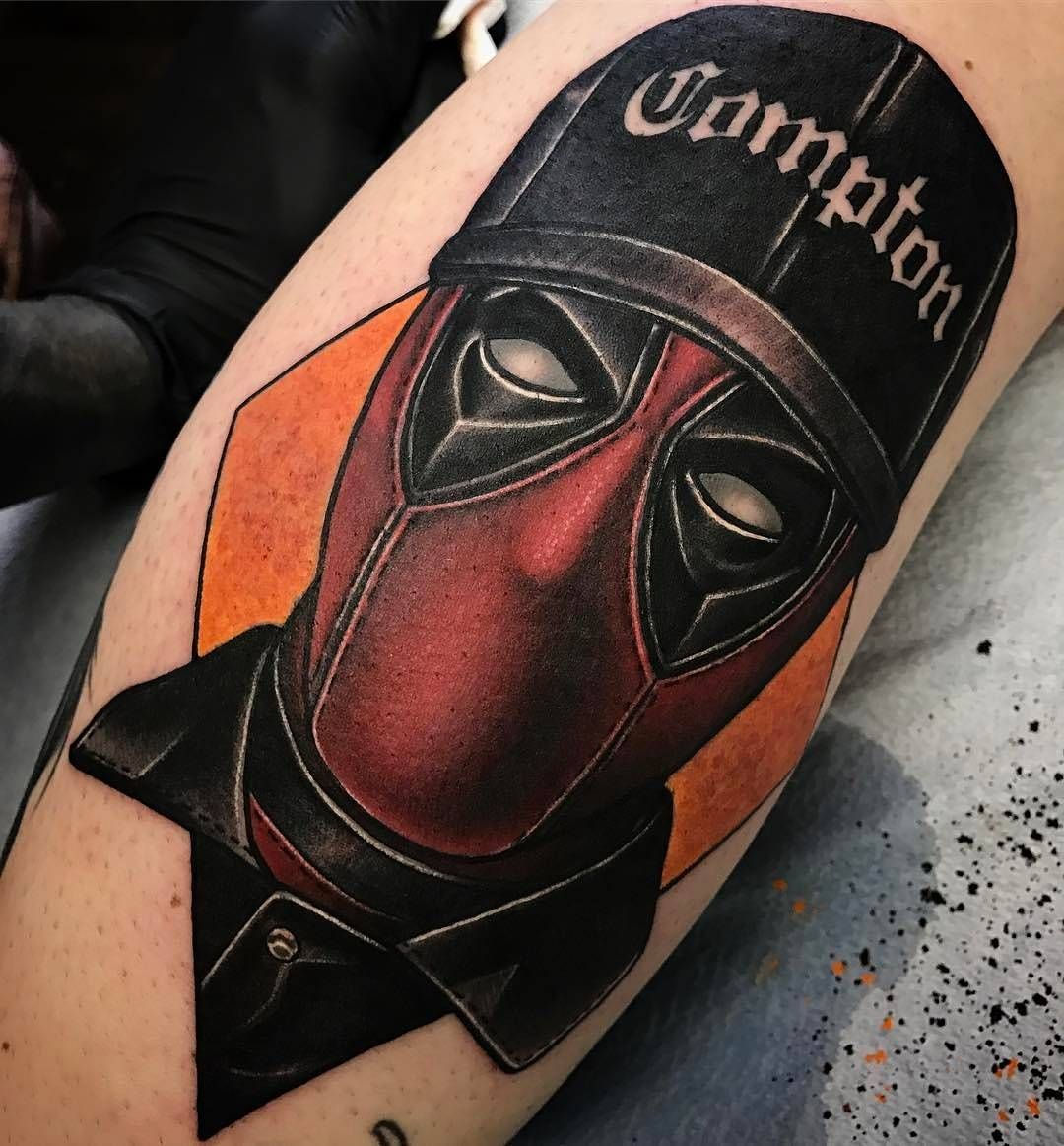 Wallpaper #9130c Marvel Tattoo Photo by Gus H Tattoo on Instagram Deadpool