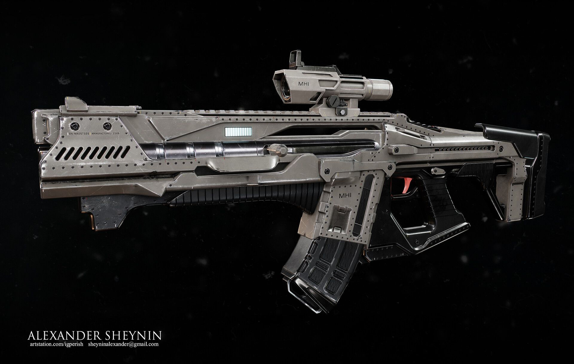 Wallpaper #nEXQoI4B7YBJg1BV4aOB57 Pin on Weapons Cyberpunk Sci Fi