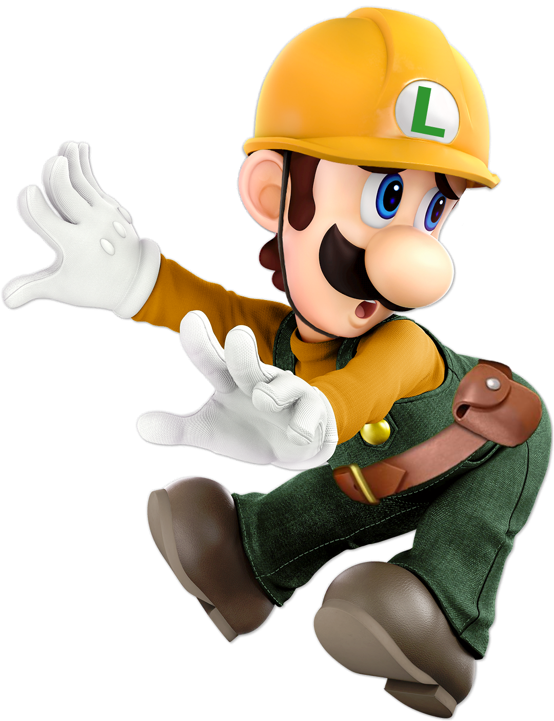 Wallpaper #Kx3VLZMBlOZrFDOkdNK0386 Builder Luigi Super Smash Bros Ultimate by Mariobrosnet on Deviantart