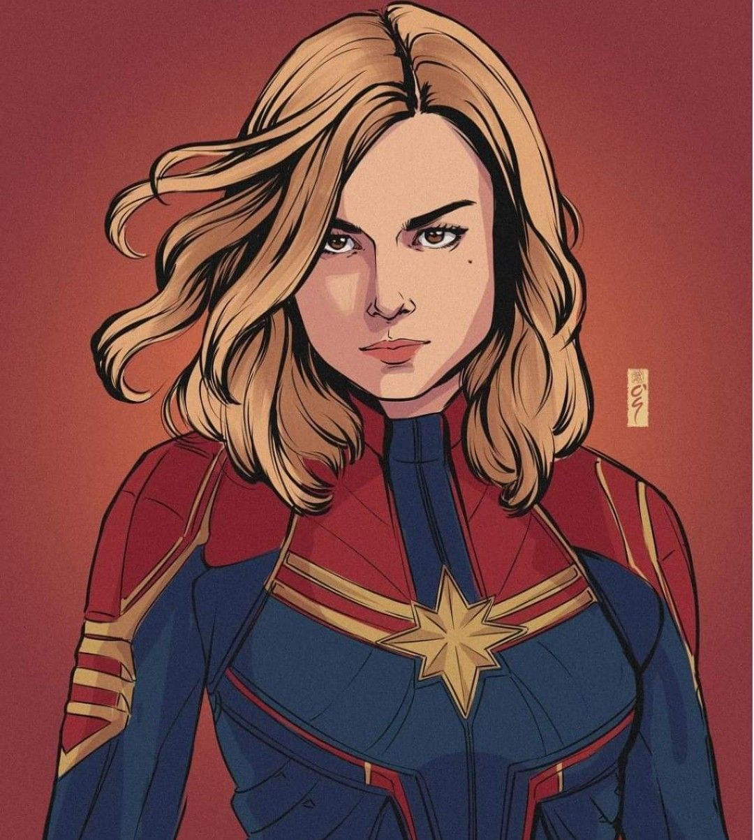 Wallpaper #LzHaNZMB5zzyi_yYW1in209 Capitana Marvel Marvel Fan Art Marvel Superheroes Captain Marvel