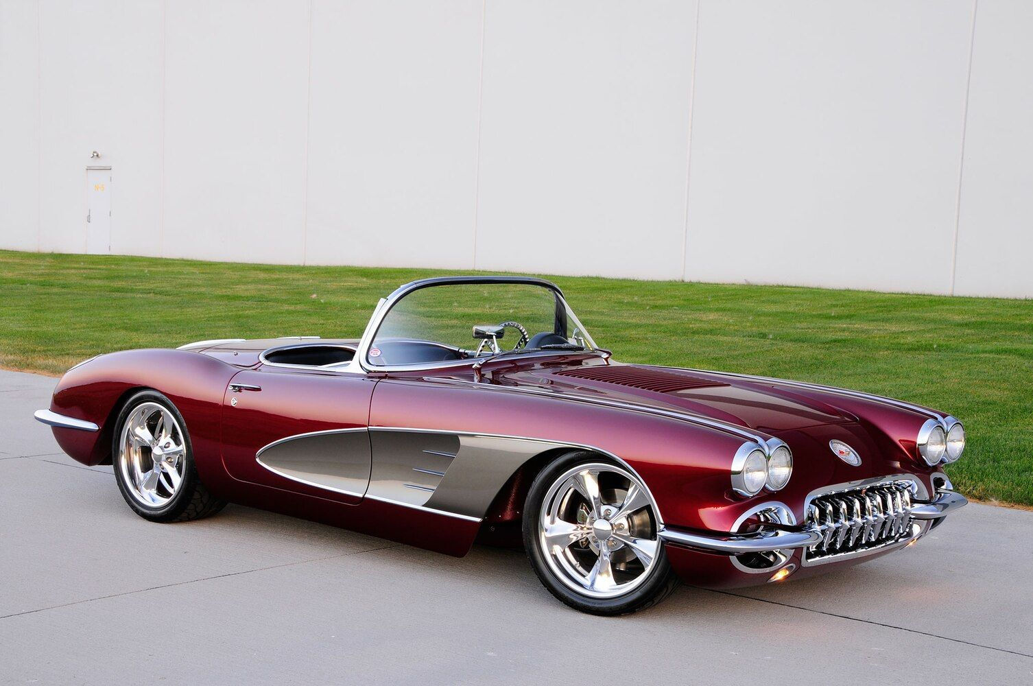 Wallpaper #xRm7N48BtGB6xQ78B6YV54 1958 Corvette Combines Old with New Style and Performance Chevrolet