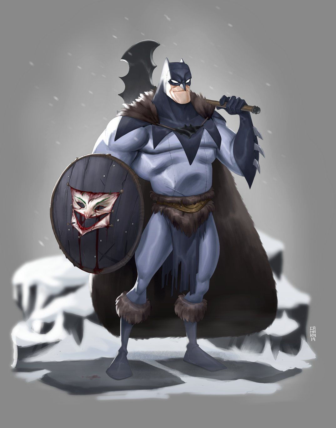 Wallpaper #RTHgNZMB5zzyi_yYklgh385 Medieval Winter Warrior Batman Con Imagenes Arte Batman Batman