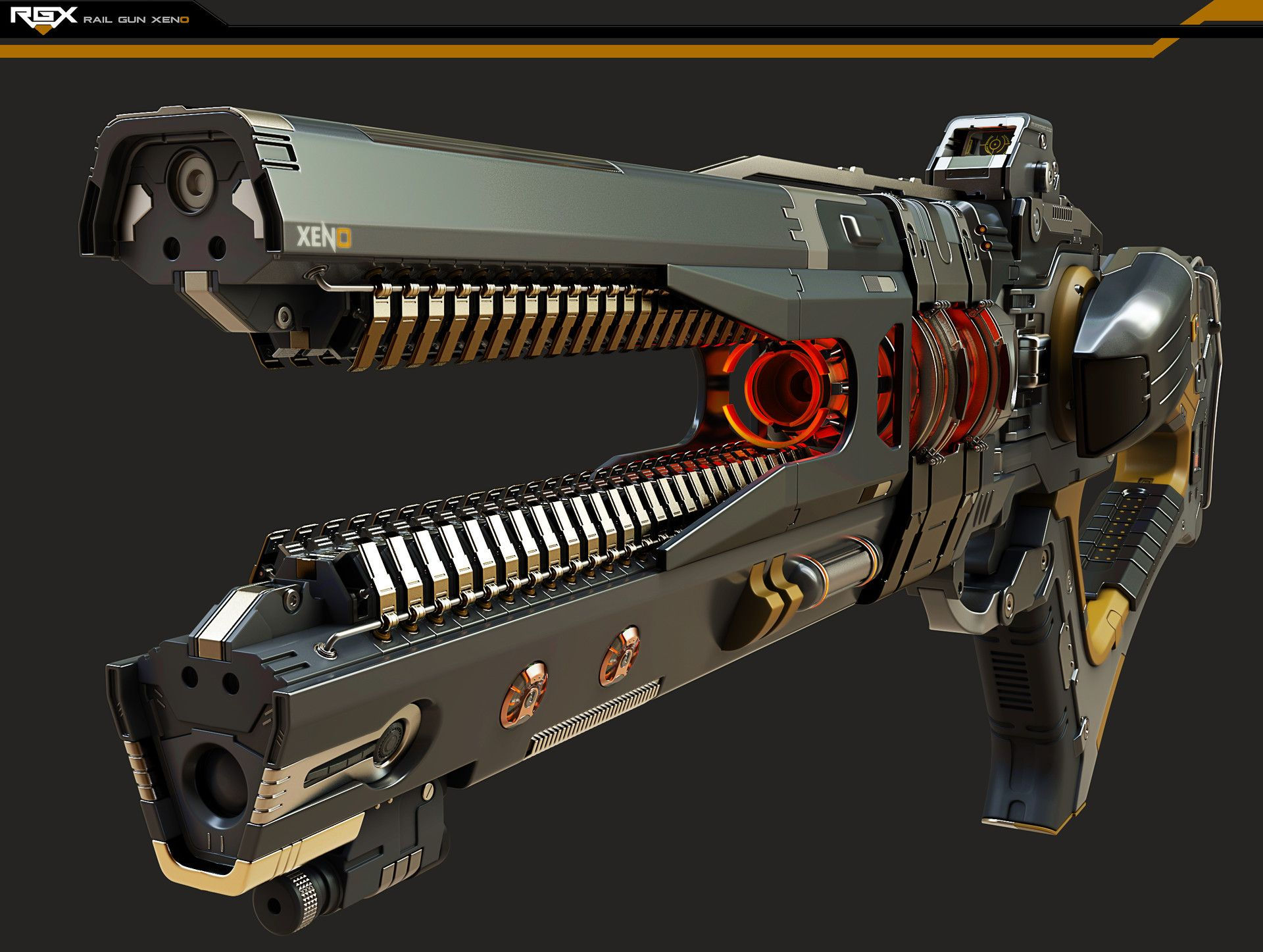 Wallpaper #nEXQoI4B7YBJg1BV4aOB51 Future Weapon Concept Art