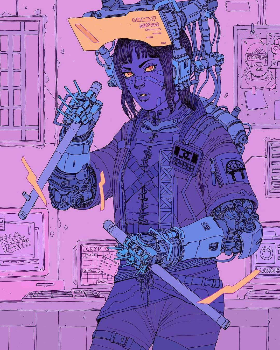 Wallpaper #EnSKyI4B_8f4nGFaiHPT29 Pixel Art Cyberpunk Vintage Anime Cyberpunk Art Cyberpunk