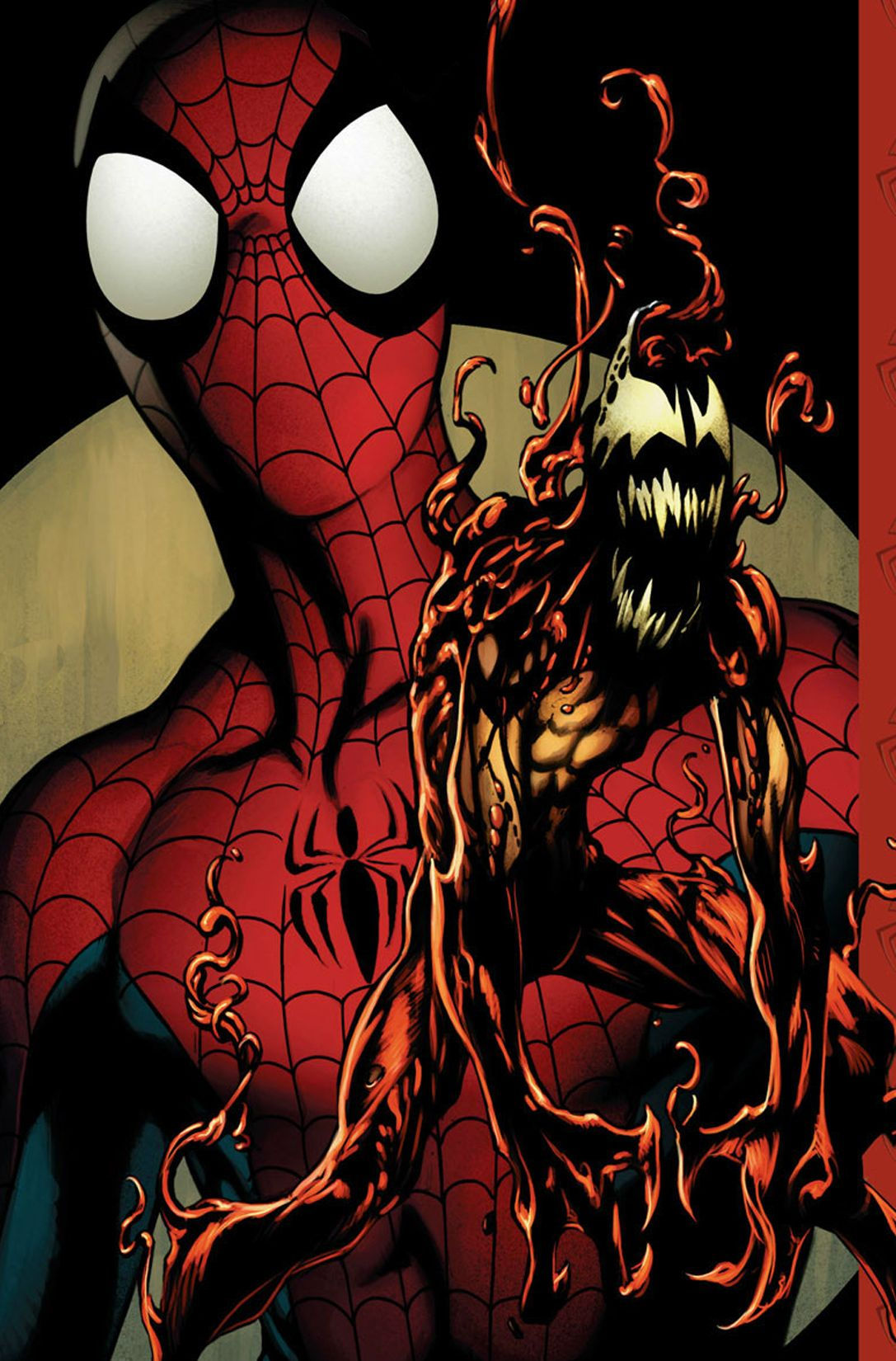 Wallpaper #Hn3D8Y4Bnwiau_P6SApZ46 Spider Man and Carnage by Mark Bagley Spiderman Ultimate Spiderman
