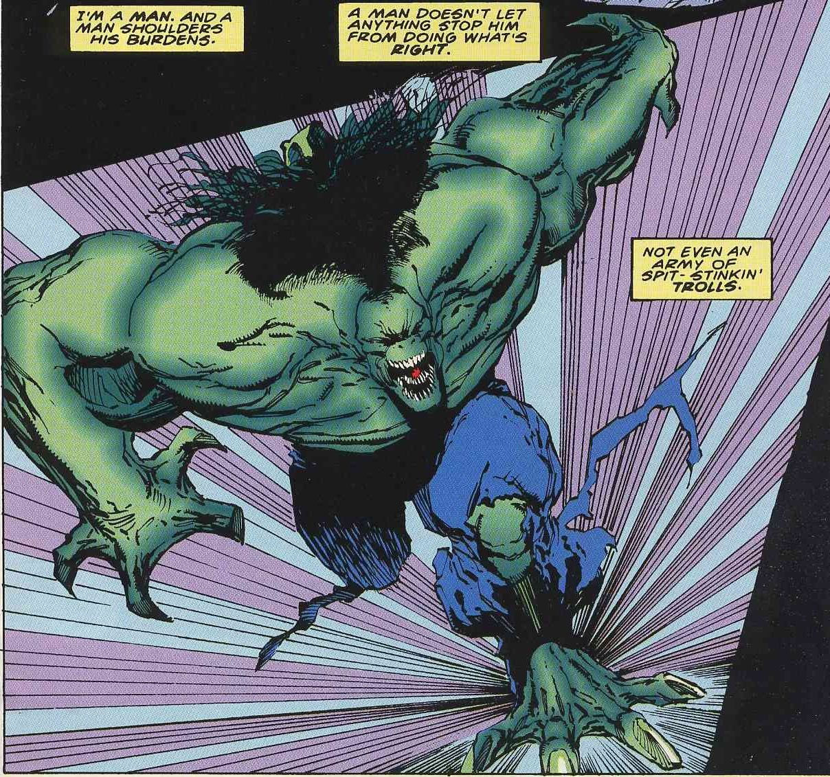 Wallpaper #GriF3JIBJvJKYCmE-fy922 Hulk 2099 in 2099 Unlimited Vol 1 2 Art by Dwayne Turner Kyle Baker