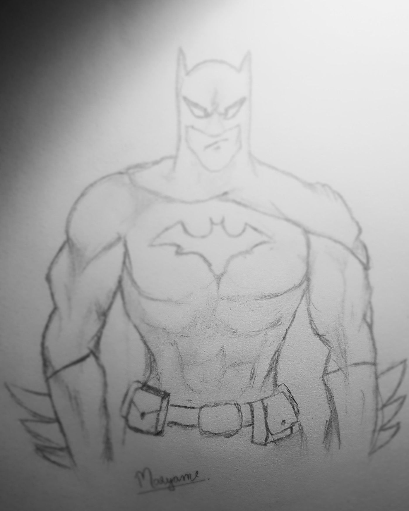 Wallpaper #OBqEUJMB1yWOL4qgwYA760 Batman Thebatlife Sketch Pencilsketch DC Dccomics Drawing Batman