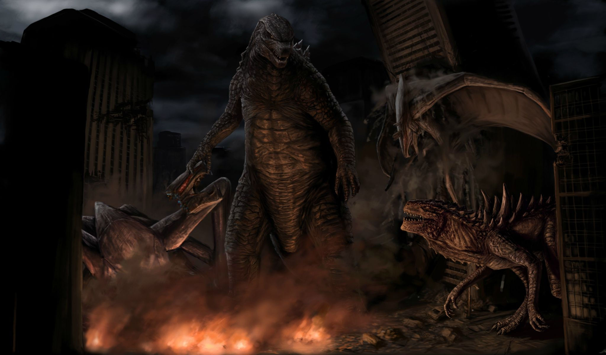 Wallpaper #khmaLo8BtGB6xQ786ZUb49 Godzilla Comics All Godzilla Monsters Godzilla vs Fantasy Monster
