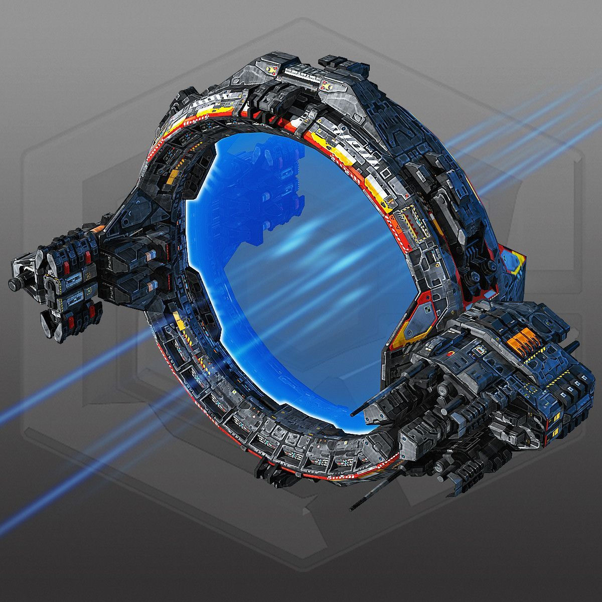 Wallpaper #NWegBpMBSpphPi3-J8JF86 Scifi Jumpgate by Cgpitbull Sci Fi Spaceship Design Space Travel