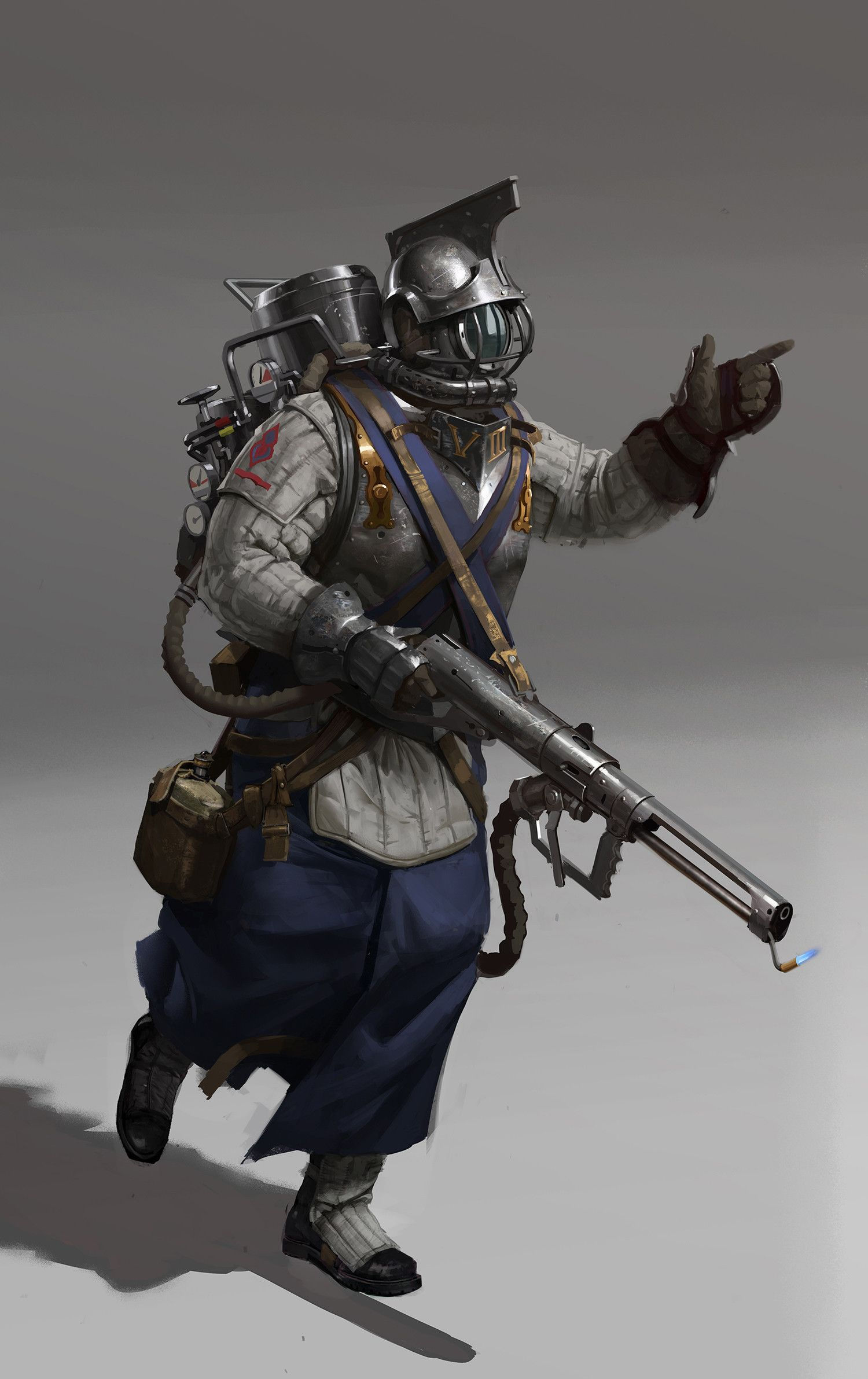 Wallpaper #I52gZpcBkAG5jTCHi7Ne26 Artstation Trench Clearer Eric Martin Dizelpank Soldaty Idei